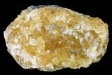 Lustrous Yellow Calcite Crystal Cluster - Fluorescent! #146688-1